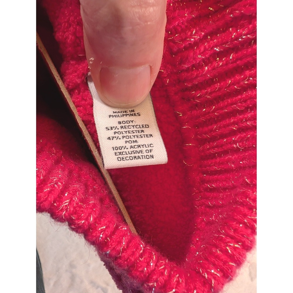 Anna & Ava Bundle 2 Cable Knit Beanie Hat Ivory Pink‎ One Size Retail total $66 - Picture 11 of 13